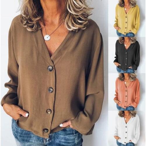 COMMON BEAN Womens Chiffon Shirts
