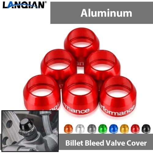 For Ducati MONSTER 1200 600 620 695 696 750 796 797 800 821 900 S2R S4R Motorcycle Billet Bleed Valve Cover Kit Accessories