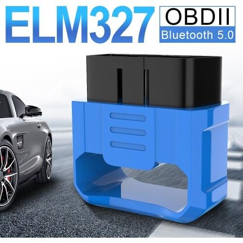 ELM327 Bluetooth 5.0 Repair Accessories Car Diagnostic Scanner OBD2 Auto Code Reader V018V2.2 For Android/IOS Mini OBD II