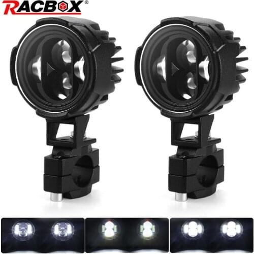 Motorcycles Headlight Spotlights Fog Lamp Led Auxiliary Driving Fog Light For Dirt Bike Truck SUV ATV 12V 24V Offroad Work Light