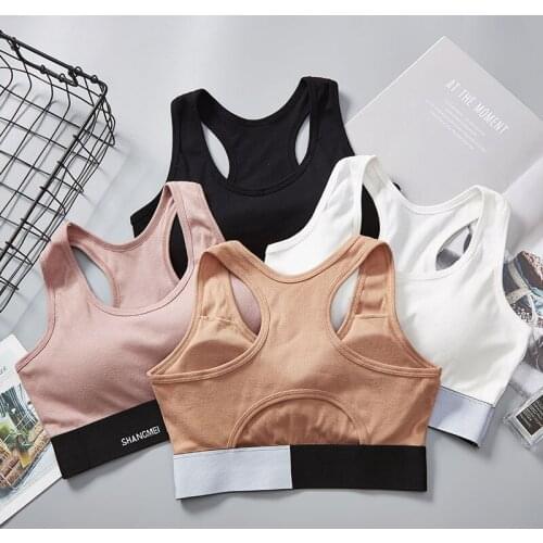 Sport Women Tank Crop Top Seamless Underwear Female Crop Tops Sexy Lingerie Intimates With Removable Padded Camisole Femme