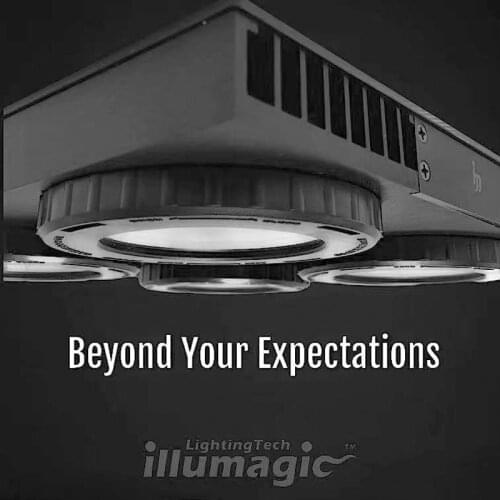 Illumagic X4 Coral Reef Aquarium Full Spectrum Color Enhancement Lamp Bluetooth Remote Control Ornamental Fish Tank