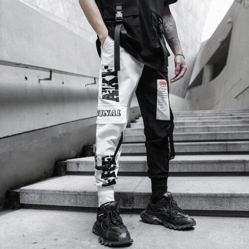 2021 Autumn Mens Cargo Pants Casual Woman Harem Pencil Pants Korean Loose Ankle-Length Oversize Fashion Male Trousers