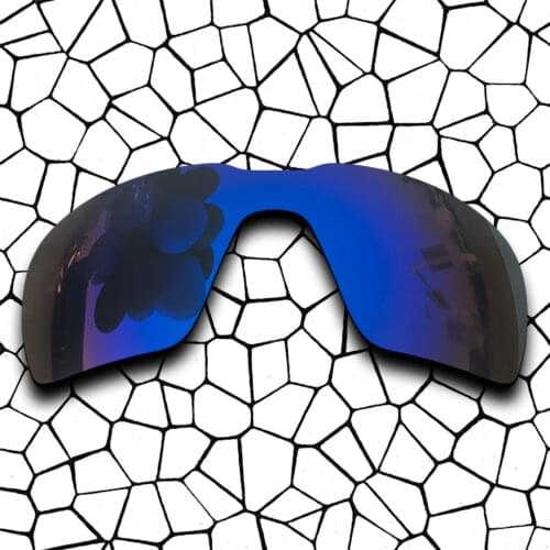 Polarized Sunglasses Replacement Lenses for-Probation Frame - Deep Blue