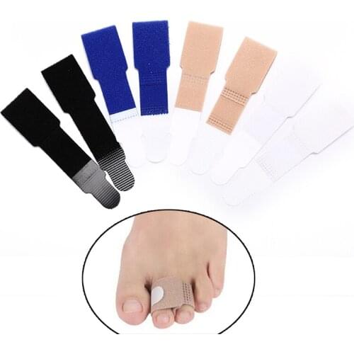 2pcs Hot Toe Seperating Rubber Pedicure Shield Toe Separators Stretchers Protector Straightener Corrector Foot Care