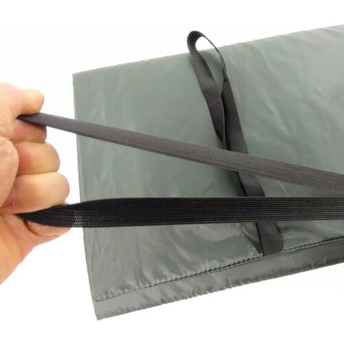 Foldable Unhooking Mat Fishing Tackle Landing Mat Pad with Fold Over Straps
