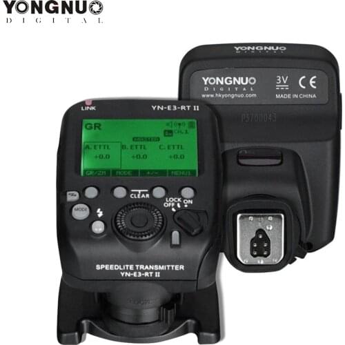 YONGNUO YN-E3-RT II On-Camera Flash Speedlite Transmitter Radio Trigger Compatible for ST-E3-RT/600EX-RT/YN-E3-RT/YN968EX-RT