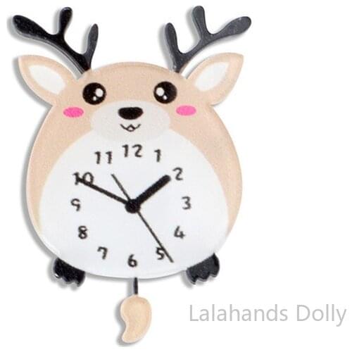 1:12 Dollhouse Mini World Map Animal Clock Miniature Food Play Model for Dollhouse Furniture Prop Accessories