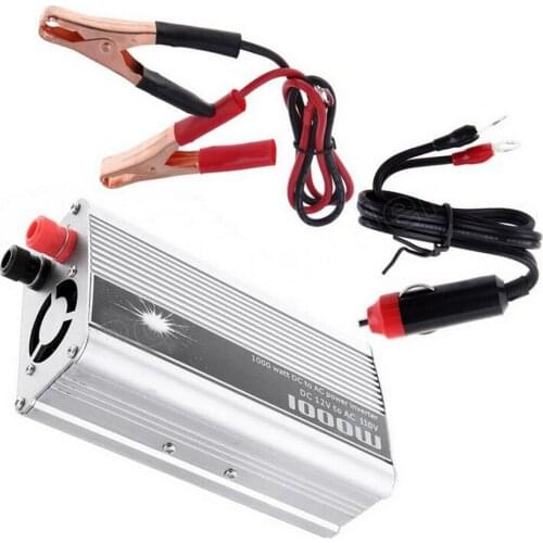 1000W Transformer USB Car Charger adapter Modified Sine Wave DC 12V to AC 110V Power Inverter Converter