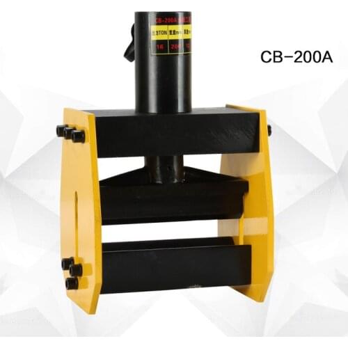 25 tons CB200A manual split type hydraulic metal bending machine Manual hydraulic pump Suitable for angle bending of metal plate