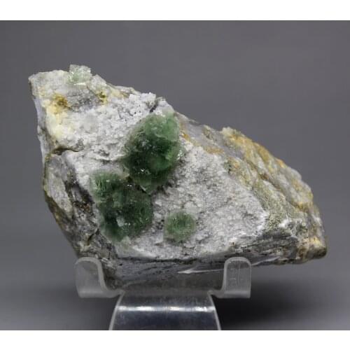 352g Natural rare Stepped green fluorite mineral specimens Stones and crystals Healing crystal
