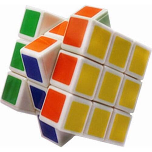 3x3 Magic Cube 5.5cm Smooth Rotating Educational Puzzle Toy for Kids Adults