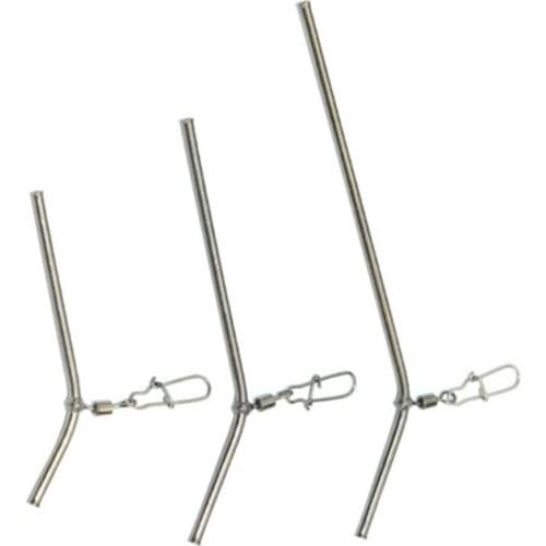 5Pcs 50mm/70mm/90mm Brass Tube Fishing Balance Connector Fishing Tackle Anti Tangle Booms Sea Fishing Tool