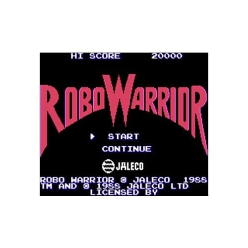 Robo Warrior Region Free 60 Pin 8Bit Game Card For Subor Game Players