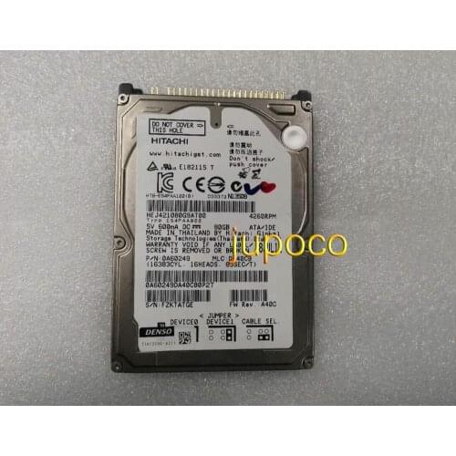 Original new Hard Disk drive HEJ421080G9AT00 80GB For VW Car HDD navigation systems made in Japan