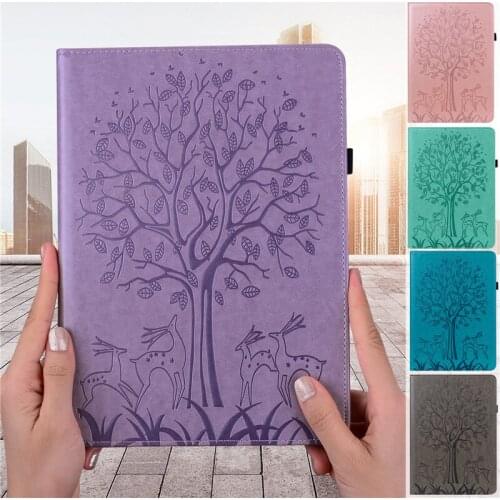 For Samsung Tab S6 Lite 2020 Tablet Case SM-P610 Soft TPU Shell Leather Emboss Funda For Galaxy Tab S6 Lite Cover SM-P615 10.4