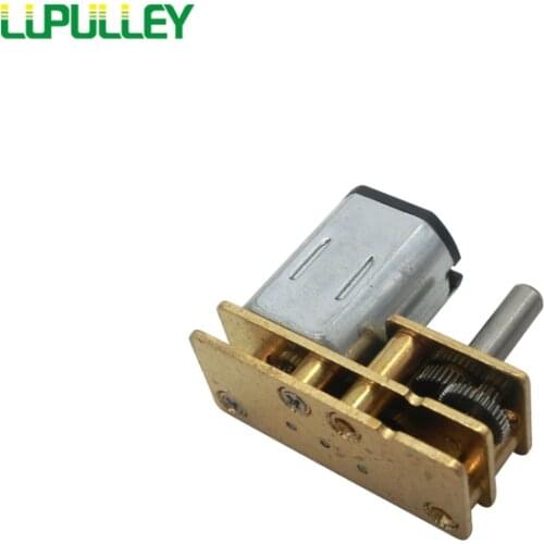 LUPULLEY Gear Motor GA1024-N20 DC 3V Reversible Robot Motor 15/30/50/200/300/500/1000RPM for Intelligent Remote Control Car