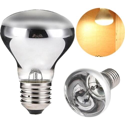 E27 Heating Bulb 50W 100W Amphibian Snake Reptile Bulb Pet Heating Lamp Ceramic Emitter Heat Light Bulb Pet Brooder Reptile Lamp