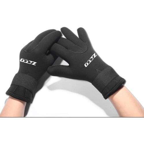 3MM Neoprene Diving Gloves Wear-resistant Spearfishing Diving Snorkeling Mittens Non-slip Boating Surfing Gloves