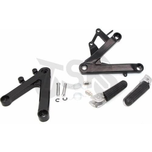 New Front Pedals Footrests Foot pegs Bracket Set For HONDA CBR 250 MC 22 1990-1997