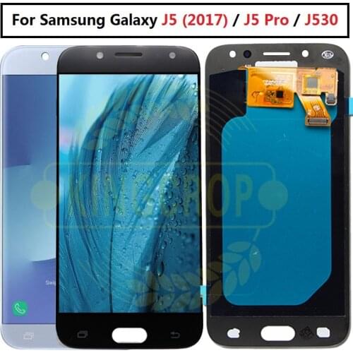 OLED For SAMSUNG GALAXY J5 2017 LCD J530 J530F J530FN SM-J530F Display Touch Screen Replacement For 5.2" SAMSUNG J5 Pro LCD