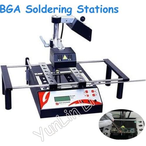 Soldering Stations Infrared BGA Rework Machine BGA Repair System Technology Repairing Machine with English Manual RE-7500