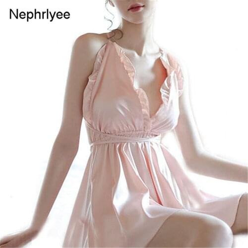 Sexy Women Sleepwear sexy lingerie hot Women night club dress Babydoll polyester Sleepwear Lingerie vestidos