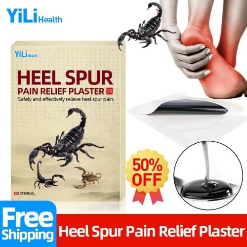Heel Spur Joints Pain Relief Scorpion Medical Plaster Patches Treatment Feet Joint Sprain Ankle Soreness Herbal Care Patch
