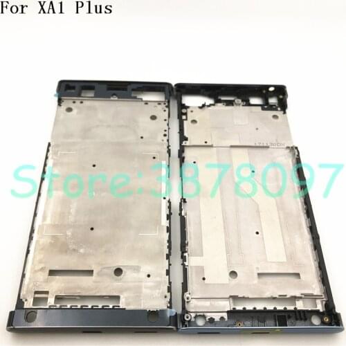 Middle Frame For Sony Xperia XA1 Plus G3116 G3412 XA1P Frame Bezel LCD Housing Chassis Mid Faceplate Replacement Repair Spare