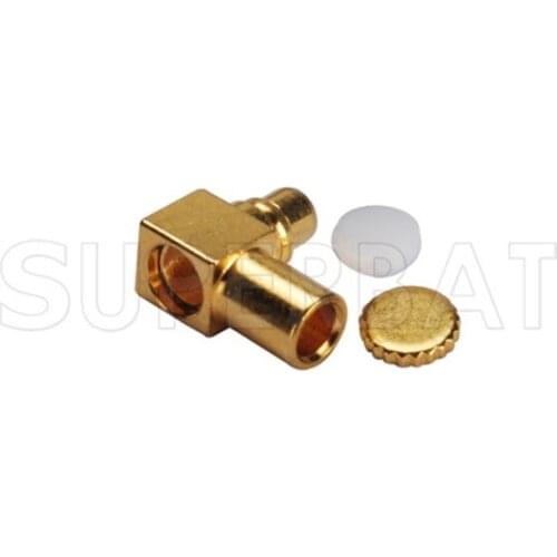 Superbat 10Pcs MMCX Solder Plug Male Connector Solder for Cable RG174 RG188A RG316 LMR100