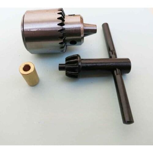 JT0 Drill Chuck Clamping 0.3-4mm Drilling Bit Electic Drill Accessories DIY Drilling Tools for motor with 2.3mm dia shaft