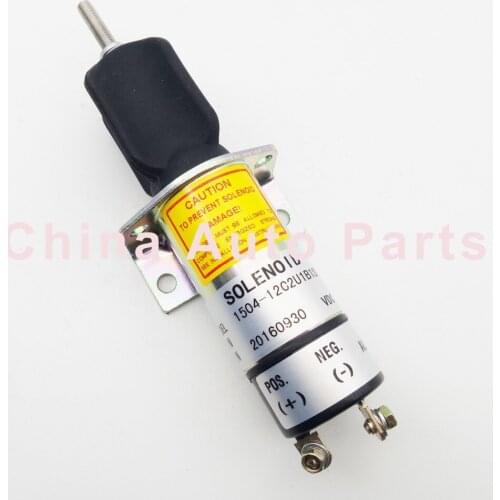 Fuel Shutoff Stop Solenoid 1504-12C2U1B1S1 for DF-750 Choke Solenoid