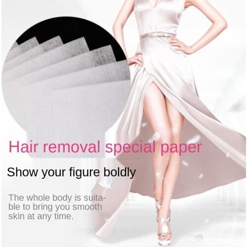 100PCS Removal Nonwoven Body Cloth Hair Remove Wax Paper Rolls High Quality Hair Removal Epilator Wax Strip Paper