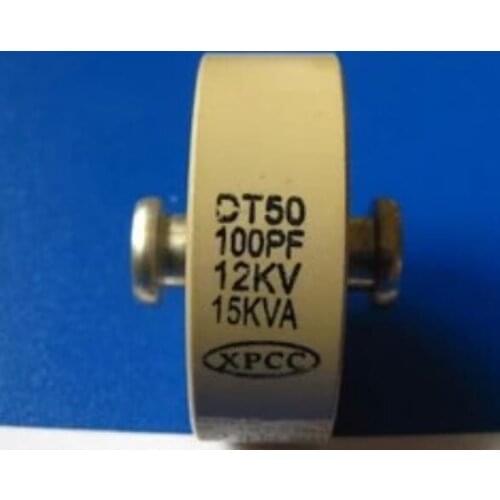 XPCC DT50 100PF 12KV 15KVA high frequency machine high frequency high voltage high power ceramic ceramic dielectric capacitor