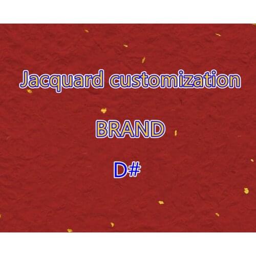Jacquard fabric D brand SERIES polyester blended yarn-dyed suit jacket sewing fabric customization