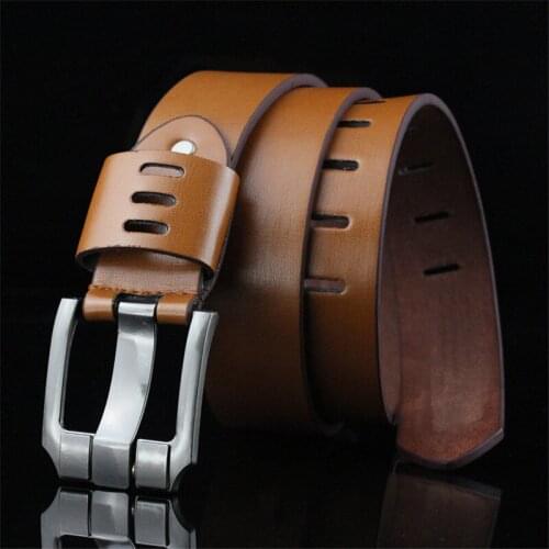 2019 Designer Belt for Men Quality PU Leather Men Luxury Brand Belts Vintage Pin Buckle Jeans Strap Cowboy Leisure Mens Belt