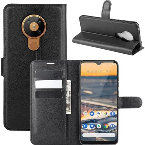 For Nokia 5.3 Case Flip Case For Nokia 5.3 High Quality Leather Stand Cover With Card Holder For Nokia 5.3