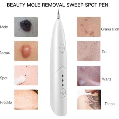 Laser Mole Removal Pen Beauty Face Skin Care Corn Freckle Dark Spot Tattoo Remover Freckle Point Removal Skin Care Beauty Tool