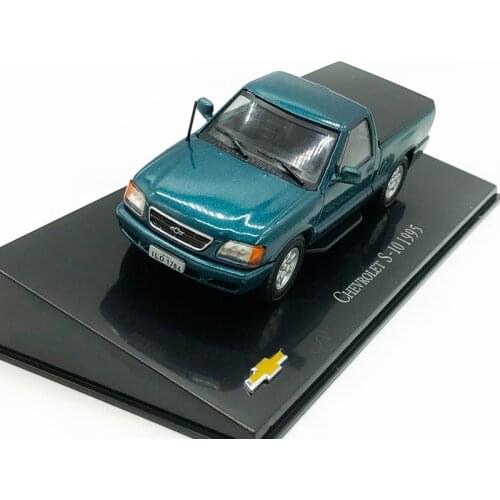Diecast 1/43 CHEVROLET S-10 1995 Alloy Pickup Car Model Collection Ornaments Souvenir Ornaments Display Vehicle Toys Gift