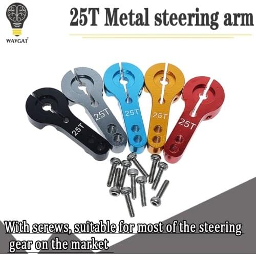 35MM 25T M3 Metal RC Tooth Steering Half Servo Arm for RC Car Parts