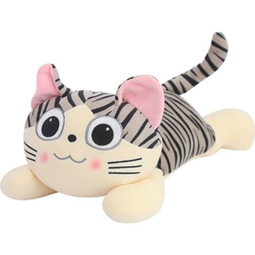 Cat doll plush toys cute budding cat sends girlfriend birthday gift environmental skin soft pillow