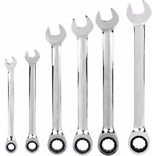 Ratchet Combination Metric Wrench Set Hand Tools Torque Gear Socket Nut Tools a set of key