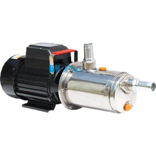 220V 25MM Stainless Steel Self-priming Pump Water Supply Booster Pump Manual Well Suction Pump Screw Pump