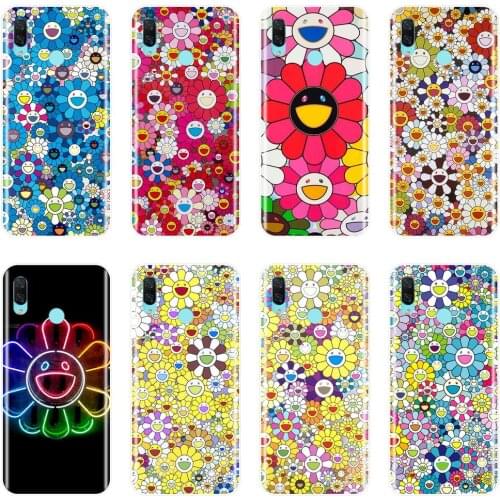 Silicone Case For Huawei Nova 2i 2 Lite Plus 3 3I 3E 4 4E 5 Flower Smile Back Cover For Huawei Nova Smart Lite 2017 Phone Case
