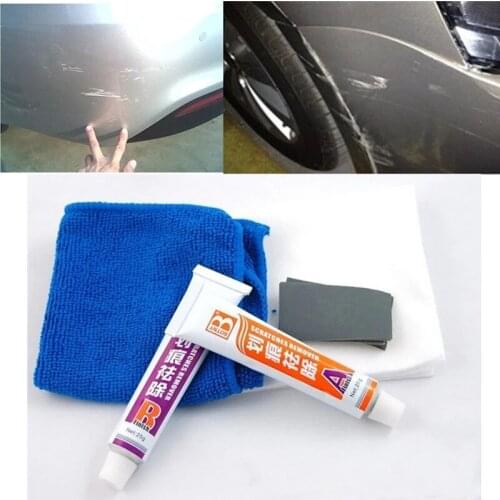 Car styling repair agent A + B body grinding compound paste set Auto scratch repair tool, car polishing paste, car polishing