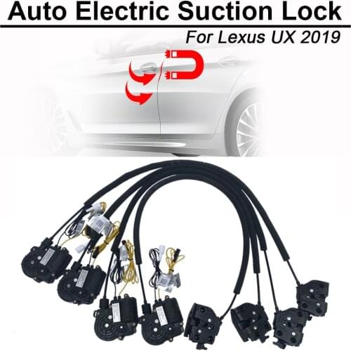 Smart Auto Car Electric Suction Door Lock for Lexus UX Series 2019- Soft Close Super Silence Self-priming Door