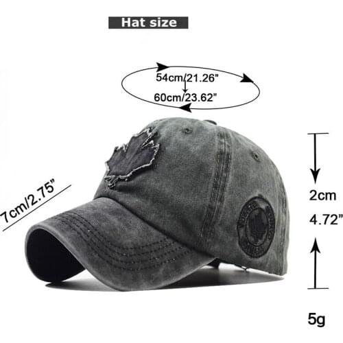 Cotton Gorras Brand Canada Flag Men Baseball Cap Of Canada Hat Mens Snapback Bone Adjustable Wonmen Baseball Hat Snapback Hat