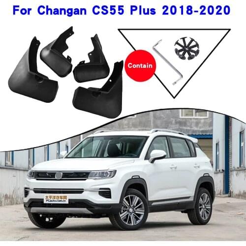 Car Fender Accessories For Changan CS35 Plus 2018 2019 2020 Mudguards Splash Guards Fender Mudflaps Car Fender Mud Flaps