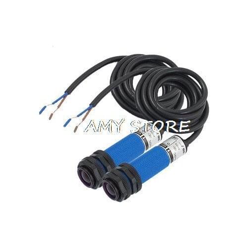 DC 6-36V NPN NO IR Photoelectric Sensor Switch 4M E18-5DNA