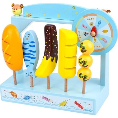 Wooden Pretend Play Toy Early Educational Toys For Children Simulation Play House Interest Development Wooden Toys For Kids Gift